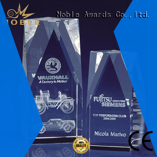 premium glass Crystal trophies OEM For Gift Noble Awards