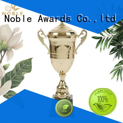 Noble Awards Aluminum Metal trophies with Gift Box For Gift