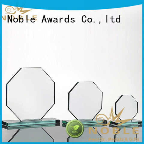 Noble Awards solid mesh Blank Crystal Trophy for wholesale For Gift