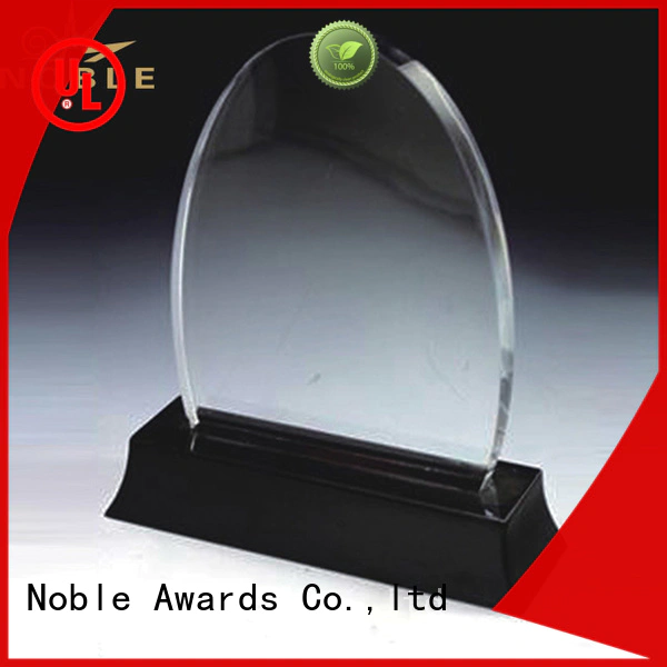 Noble Awards Breathable Blank Crystal Trophy free sample For Gift