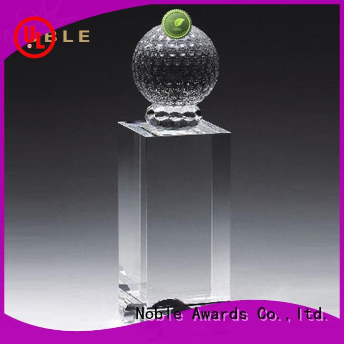 Noble Awards jade crystal Crystal Trophy Award ODM For Sport games