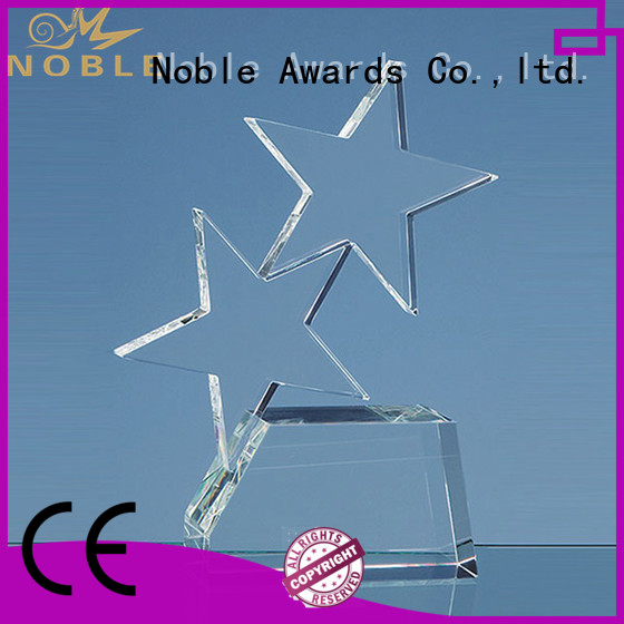 Noble Awards portable Crystal Trophy Award customization For Sport games