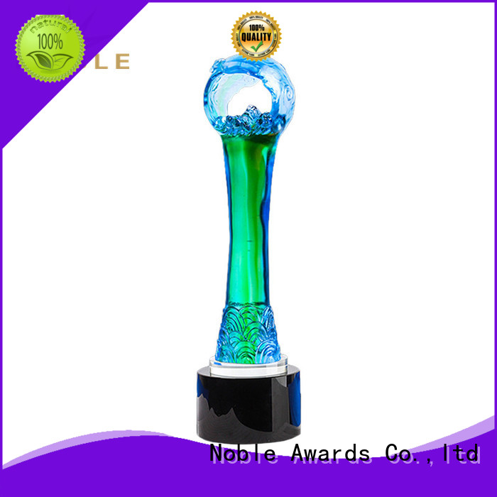 Noble Awards handcraft Liu Li trophies ODM For Sport games