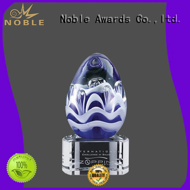 Noble Awards latest Art glass trophies supplier For Awards