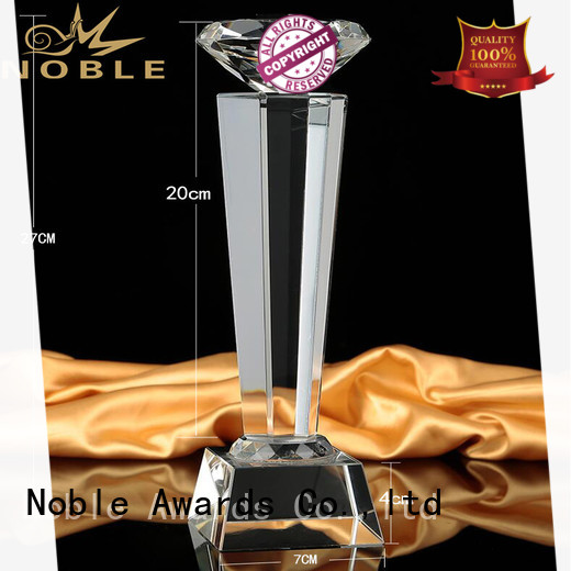 portable Crystal trophies jade crystal customization For Gift