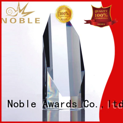 premium glass Blank Crystal Trophy OEM For Awards Noble Awards