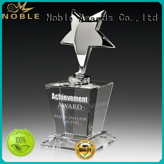 Noble Awards Gift Box Personalized Metal trophies with Gift Box For Sport games
