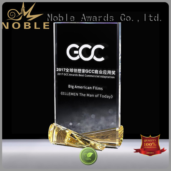 Noble Awards on-sale Blank Crystal Trophy customization For Sport games