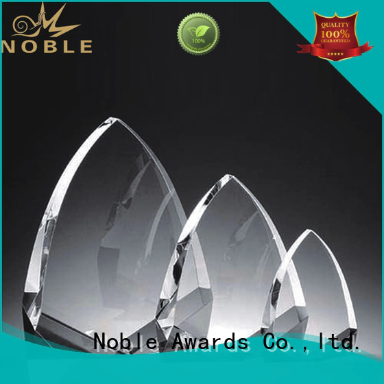 Noble Awards durable 2019 Noble Customized Blank Crystal Trophy For Company Sales Awards customization For Gift