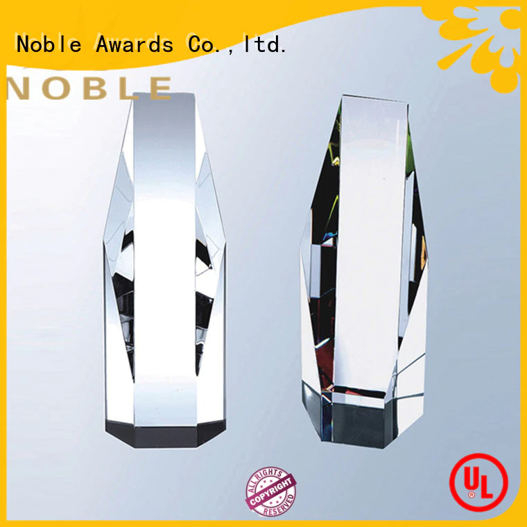 Noble Awards on-sale Noble Blank Crystal Trophy Award jade crystal For Sport games