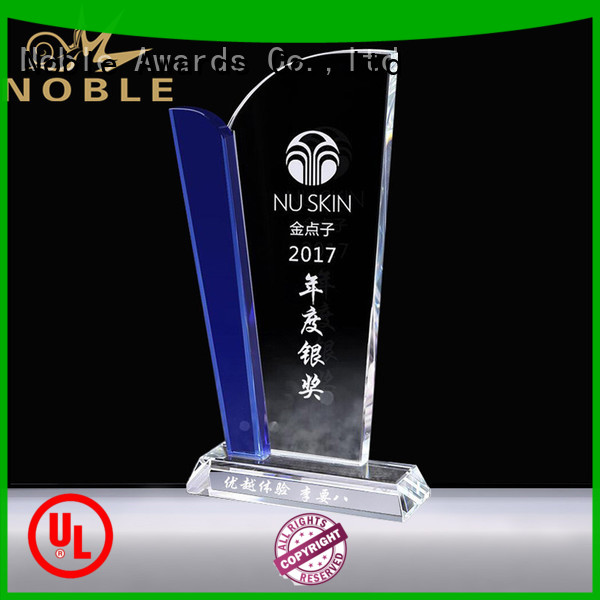 funky Crystal Trophy Award premium glass bulk production For Awards