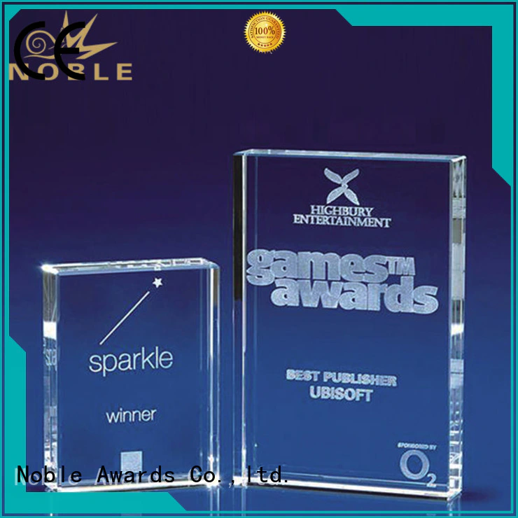 on-sale Blank Crystal Trophy premium glass supplier For Gift