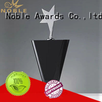 Noble Awards jade crystal Crystal trophies bulk production For Gift