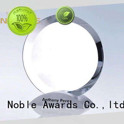 Noble Awards jade crystal Blank Crystal Trophy free sample For Awards