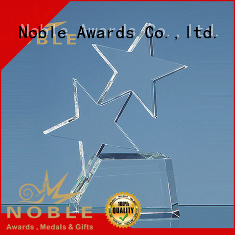 Noble Awards jade crystal Blank Crystal Trophy free sample For Sport games