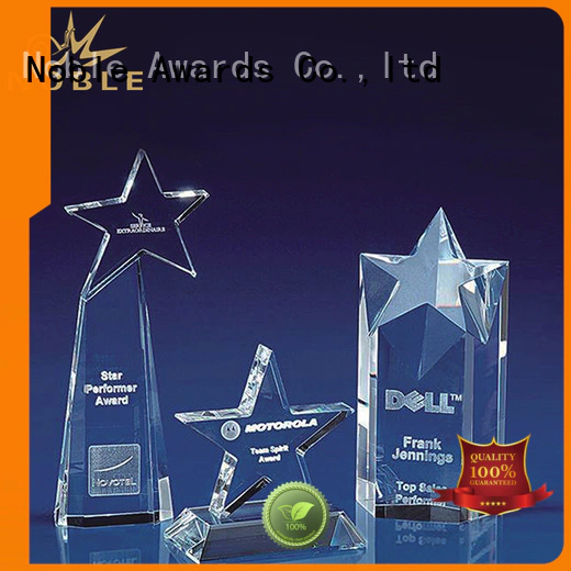 Noble Awards solid mesh Crystal Trophy Award get quote For Sport games